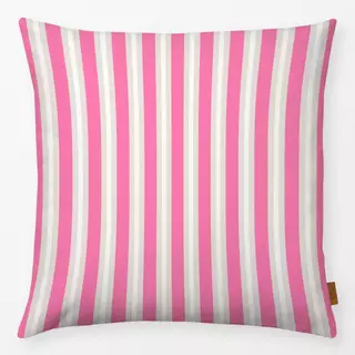 Kissen Streifen Pink Beige Hamptons