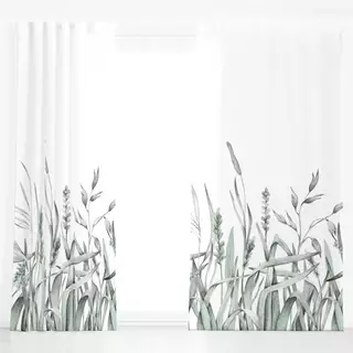 Dekovorhang Harvest Field Grass Sage