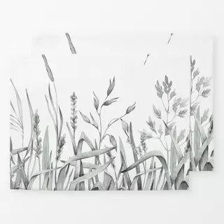 Tischset Harvest Field Grass Sage