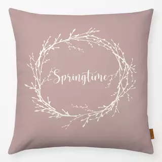 Kissen Kranz Springtime Rosa