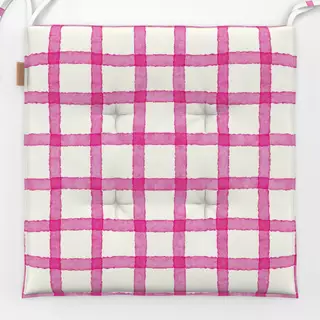 Sitzkissen Cottage Summer Shabby Gingham