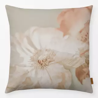 Kissen Mohn im Sonnenlicht Pastel