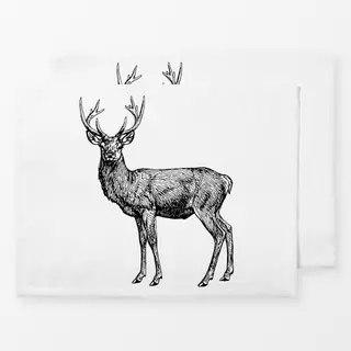 Tischset Vintage Holidays  Deer 1