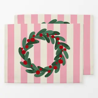 Tischset rosa