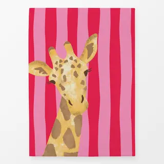 Geschirrtücher Tierisch Bunt Giraffe rot
