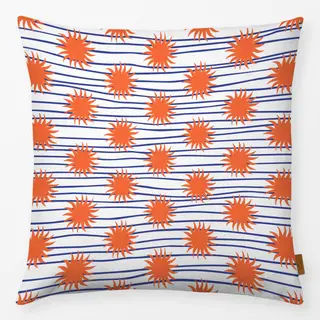 Kissen Sun and Waves