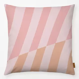 Kissen Diagonal versetzt rosa