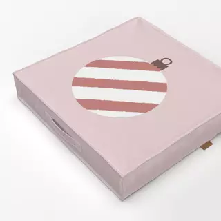 Bodenkissen Kugel Zuckerstangenstreifen
