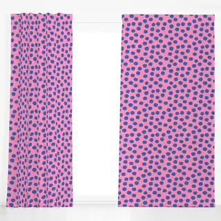 Dekovorhang Rosa Blau