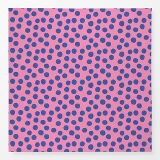 Tischdecke Rosa Blau