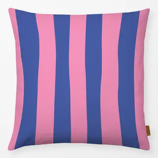 Kissen blau rosa