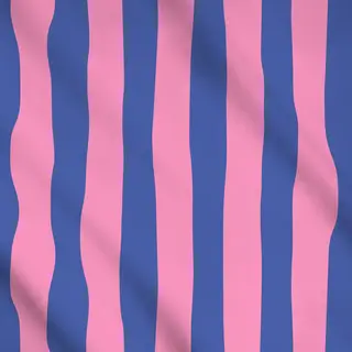 Meterware blau rosa