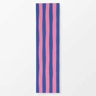 Tischläufer blau rosa