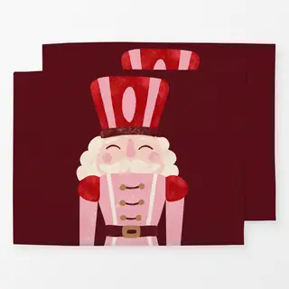 Tischset rot