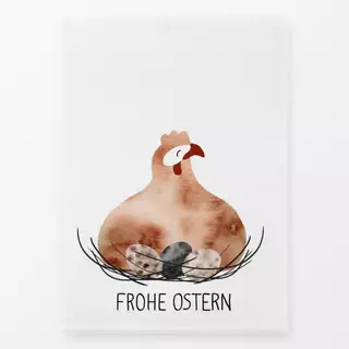 Geschirrtücher Braune Henne