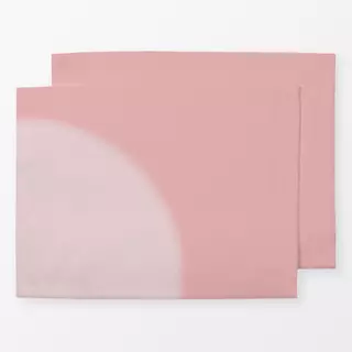 Tischset Kreis rosa