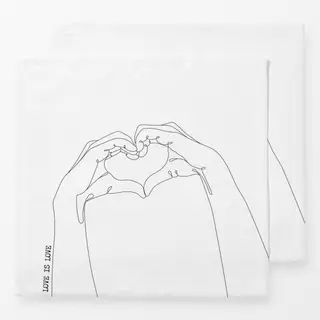 Servietten Love is Love