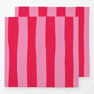 Servietten rot rosa