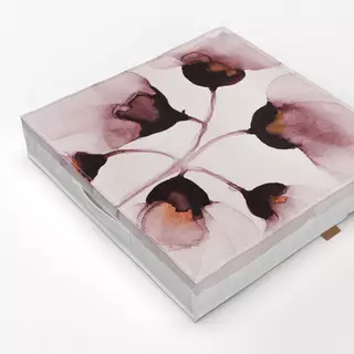 Bodenkissen Flowers in Rose Pink