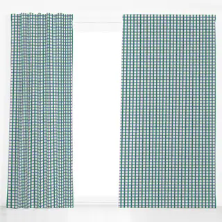 Dekovorhang Spring Stripes Violet Green