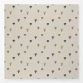Tischdecke Pilze bunt