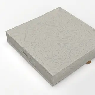 Bodenkissen Sea Forms Beige