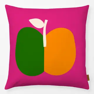 Kissen Bold Apple Green Orange