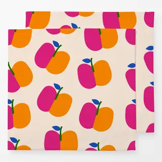 Servietten Apple Pattern