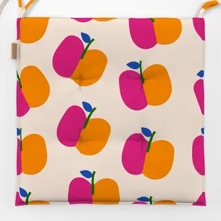 Sitzkissen Apple Pattern