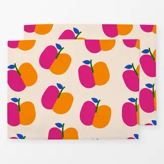 Tischset Apple Pattern