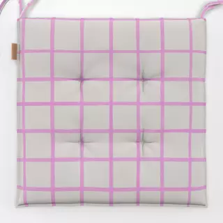 Sitzkissen Wild Power Checks pink