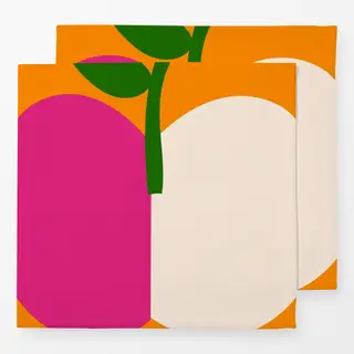 Servietten Bold Apple Pink Beige