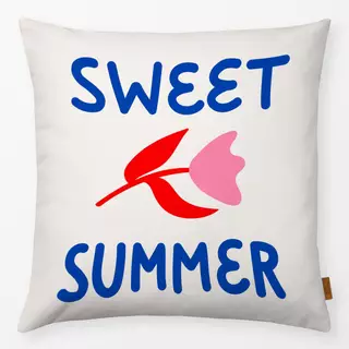 Kissen sweet summer Blue Red