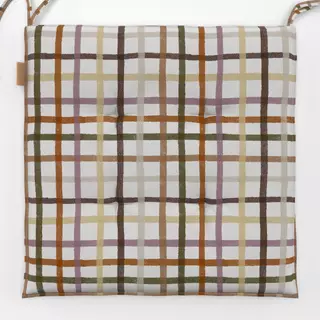 Sitzkissen Flower Fall Checks Small