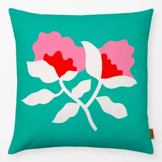 Kissen Sweet Flower Pink Red