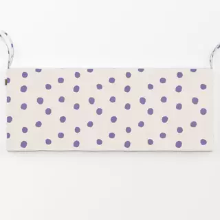 Bankauflage Power Dots lila