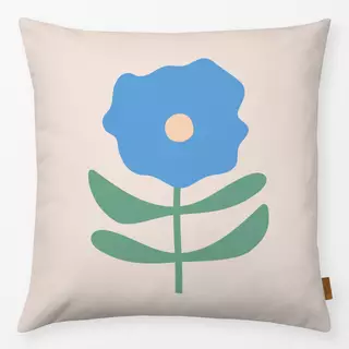 Kissen Liva Flower Blue-Green