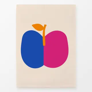 Geschirrtücher Bold Apple Blue Pink