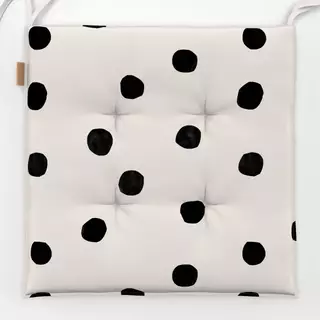 Sitzkissen Power Dots black
