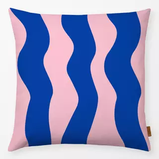Kissen Sweet Stripes Blue Pink