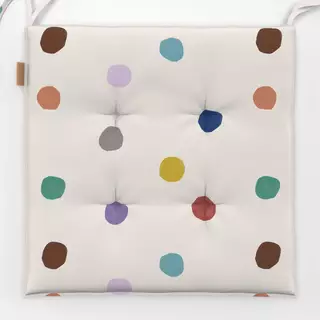 Sitzkissen Power Dots colorful