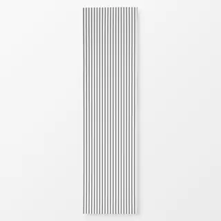 Tischläufer Linien schwarz weiß
