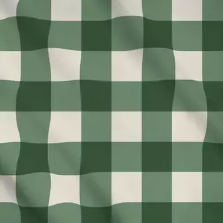 Meterware Spring Thing Checks green
