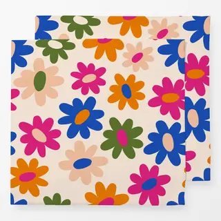 Servietten Flower Pattern
