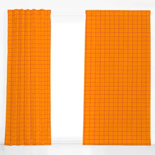 Dekovorhang Color Stripes Orange