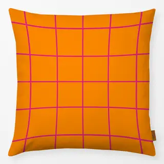 Kissen Color Stripes Orange