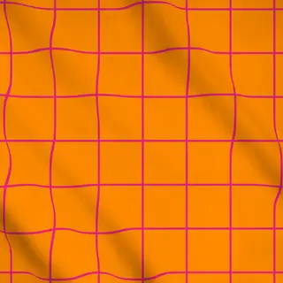 Meterware Color Stripes Orange