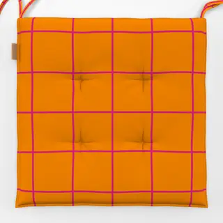Sitzkissen Color Stripes Orange