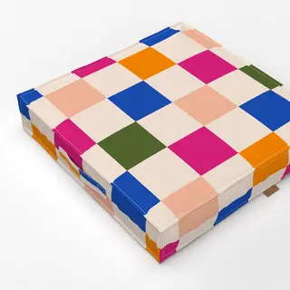 Bodenkissen Color Checks