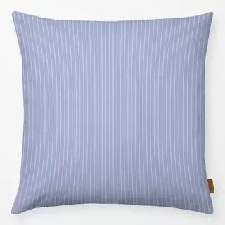 Kissen Linien blau weiß